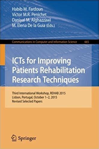 download improving patients rehabilitation research techniques Doc