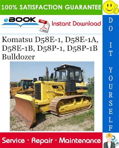 download komatsu d58e 1 d58p 1 d58 dozer bulldozer service repair shop manual Kindle Editon