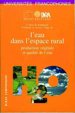 download leau dans lespace rural pdf PDF
