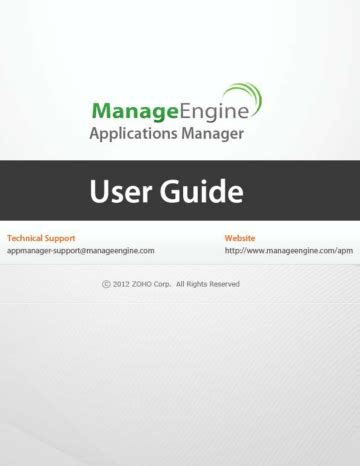 download manageengine user guide Kindle Editon
