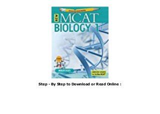 download mcat biology examkrackers pdf Reader