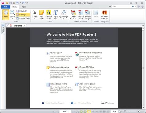download nitro pdf reader Reader