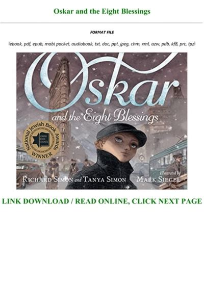 download oskar and eight blessings pdf Doc