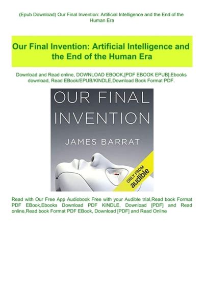 download our final invention pdf free Epub