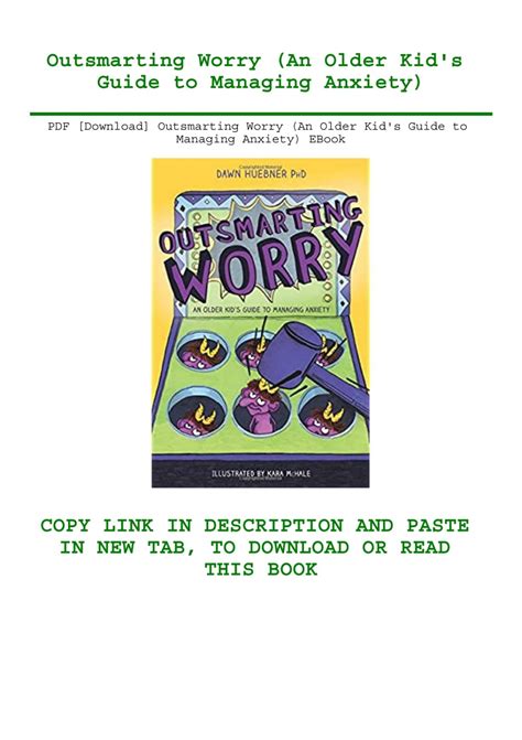 download outsmarting worry pdf PDF