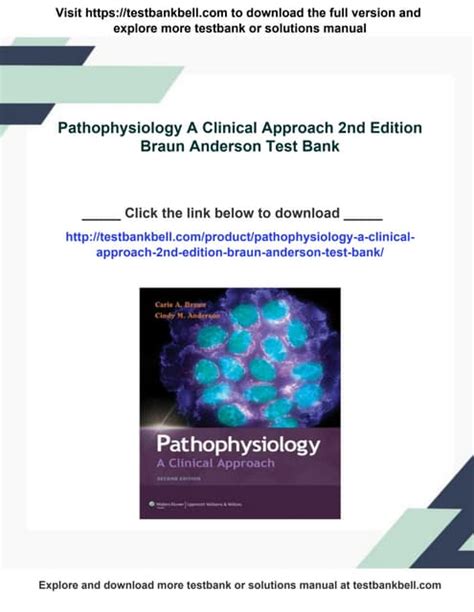 download pathophysiology a clinical approach 2nd pdf Doc