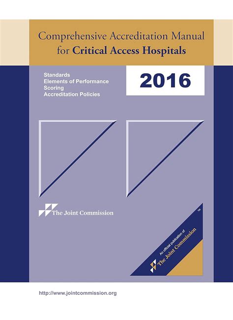 download pdf 2016 comprehensive accreditation manual hospitals Epub
