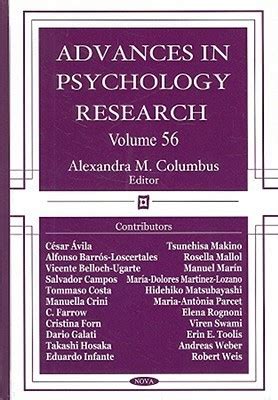 download pdf advances psychology research alexandra columbus Doc