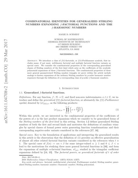 download pdf combinatorial identities stirling numbers unpublished Doc