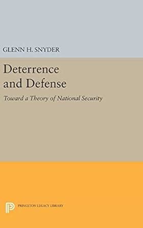 download pdf deterrence defense princeton legacy library Kindle Editon
