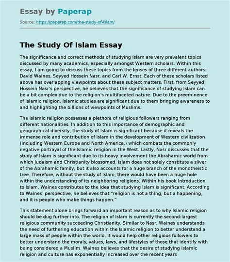 download pdf essays on islamic Reader