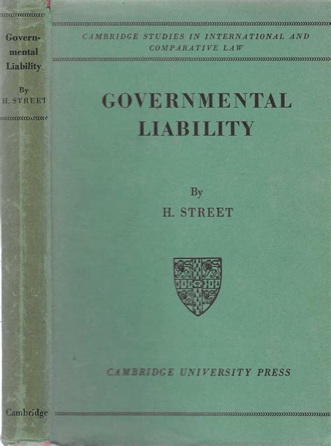 download pdf governmental liability comparative h street PDF
