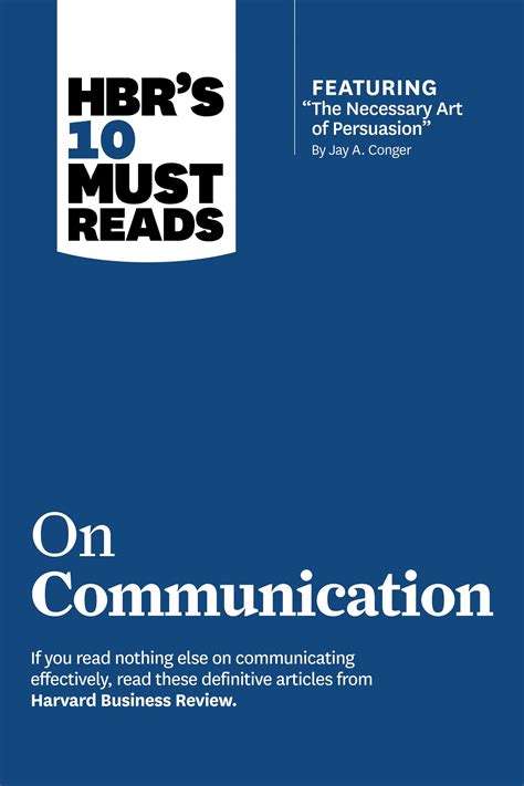 download pdf hbrs 10 must reads communication Kindle Editon