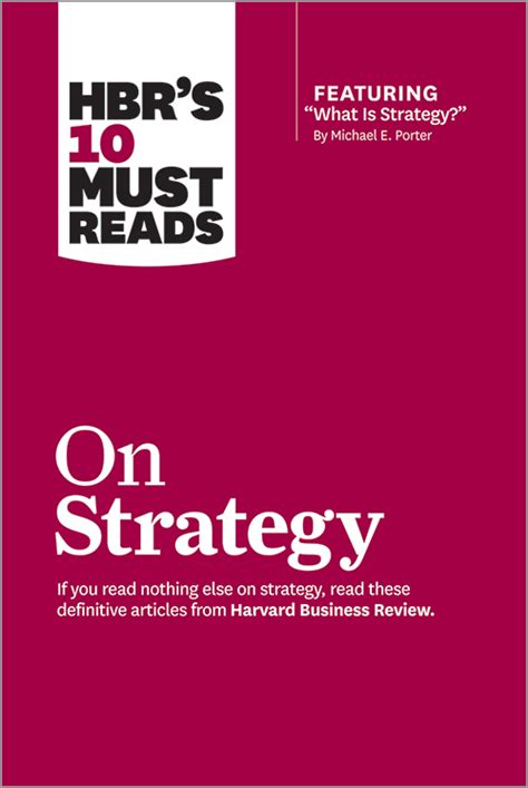 download pdf hbrs 10 must reads strategy Reader