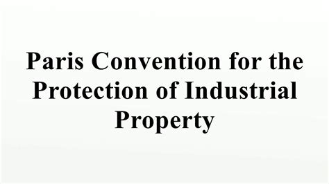 download pdf paris convention protection industrial property Epub