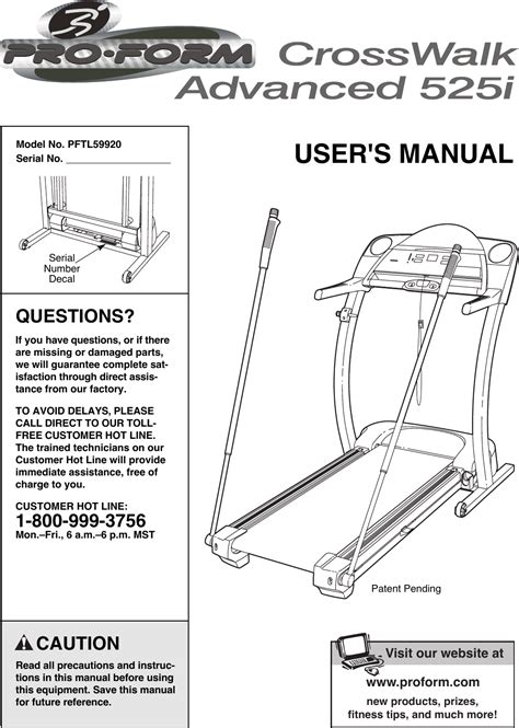 download pdf proform treadmill 590qs Reader