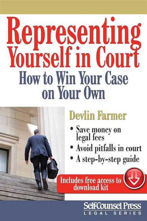 download pdf representing yourself court self counsel legal Doc