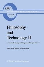 download philosophy and technology ii Doc