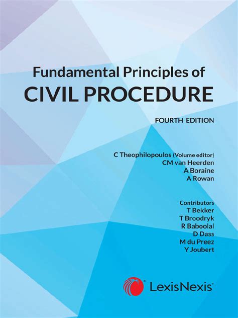 download principles of civil procedure Epub