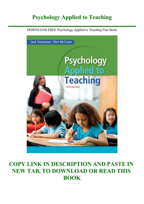 download psychology of teaching and Kindle Editon