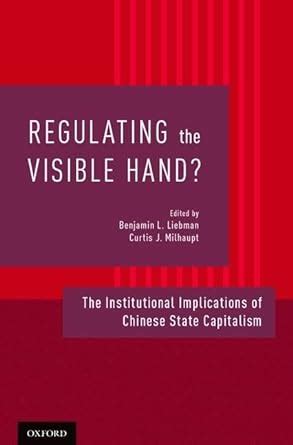 download regulating visible hand institutional implications Epub