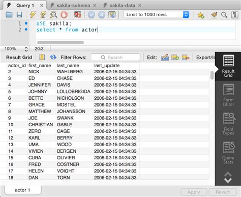 download sample mysql database with million records