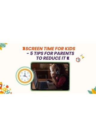 download screen time pdf free Reader