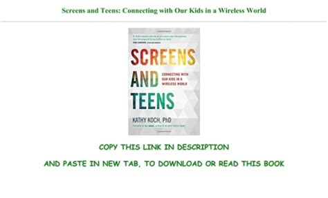 download screens and teens pdf free Kindle Editon