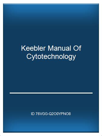 download the manual of cytotechnology pdf Kindle Editon