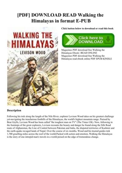 download walking himalayas ebook by PDF