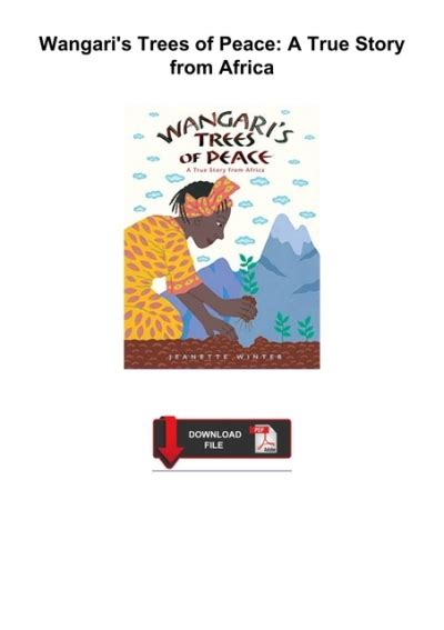 download wangari trees of peace pdf free Doc