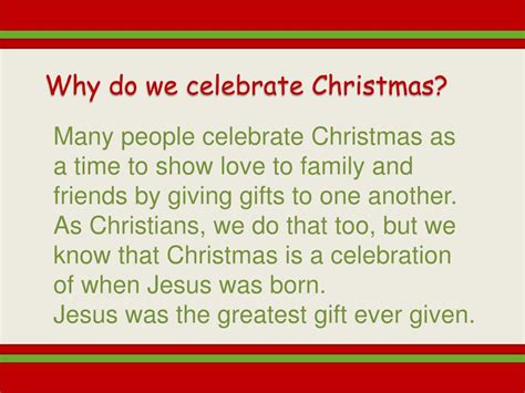 download why do we celebrate christmas Doc