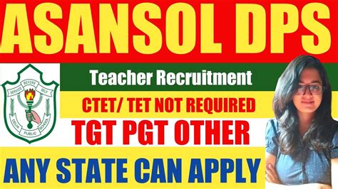 dps asansol recruitment