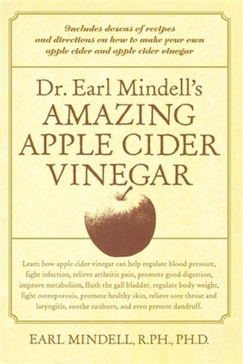dr earl mindells amazing apple cider vinegar Epub