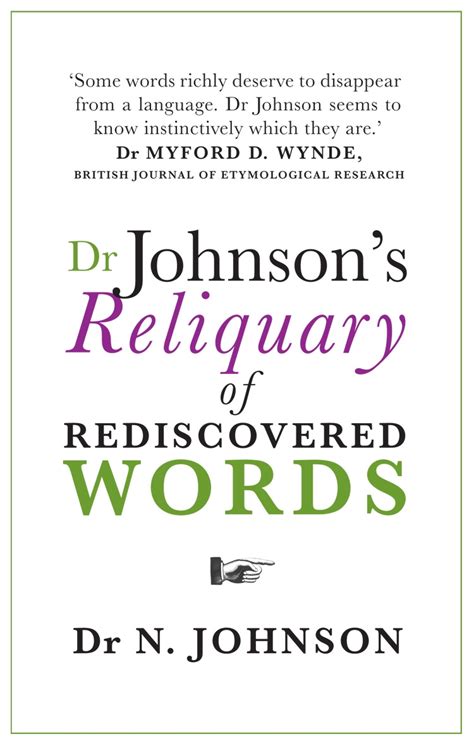 dr johnsons reliquary of rediscovered words Reader