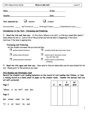 dra teacher observation guide Epub