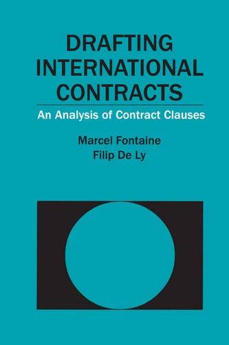 drafting international contracts an analysis of contract clauses Doc