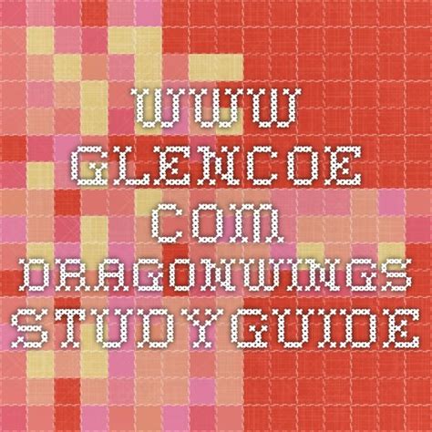 dragonwings study guide glencoe PDF