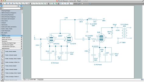 draw circuit diagrams mac Kindle Editon