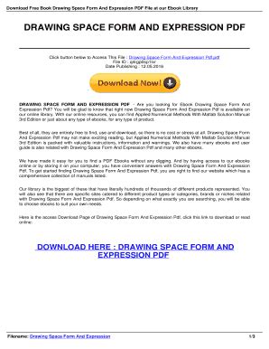 drawing space form and expression Ebook Epub