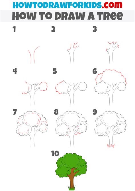 drawing trees step by step Epub