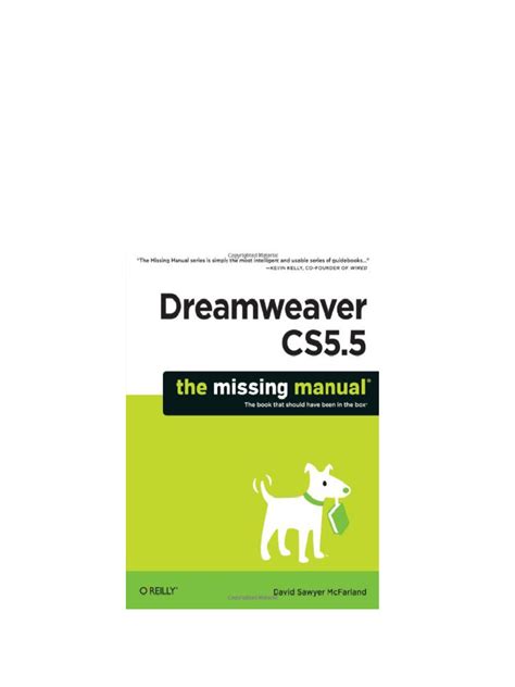dreamweaver cs5 5 the missing manual Doc