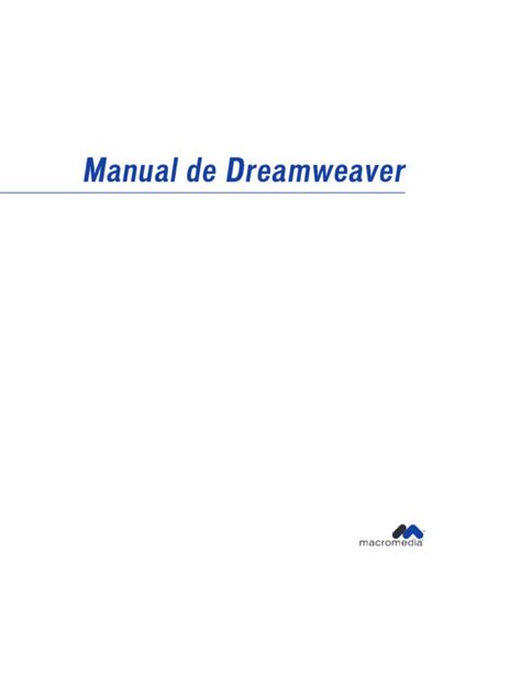 dreamweaver manual pdf Reader