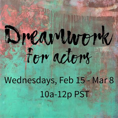 dreamwork for actors dreamwork for actors Epub