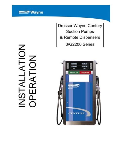 dresser wayne fuel pump manual model 3 g7232d Kindle Editon