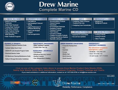 Drew Marine Catalogue