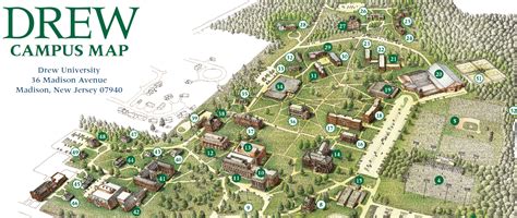 drew university madison map