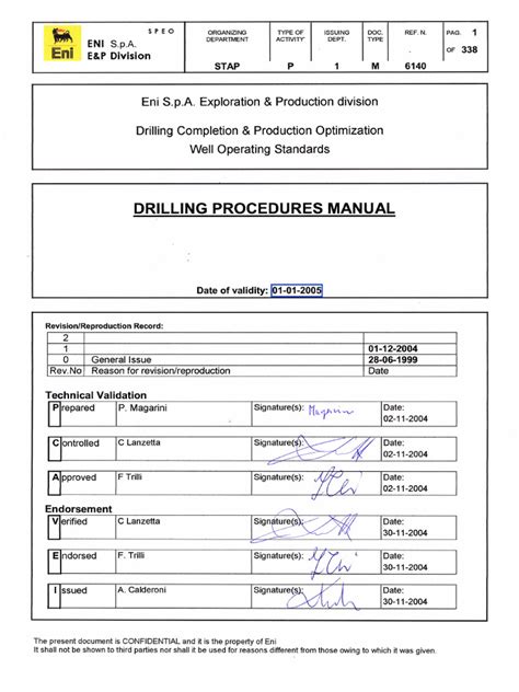 drilling procedures manuals for chevron Epub
