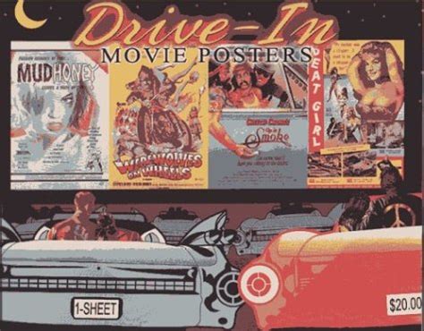 drive in movie posters illustrated history of movies through posters Doc
