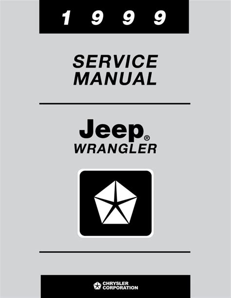 drivers manual for 1999 jeep wrangler PDF